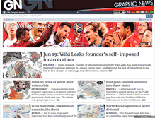 Tablet Screenshot of graphicnewsinmotion.com